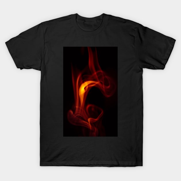 Orange and Yellow Flame T-Shirt by Islanr